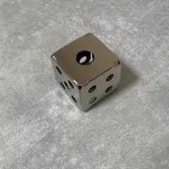 サイコロ　さいころ　ステンレス　小物　インテリア　置物