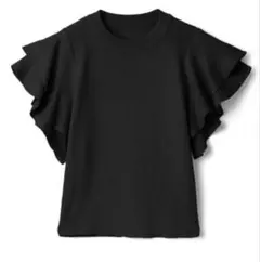 新品未使用 GRLダブルフリルスリーブニットトップス[ac1905] M