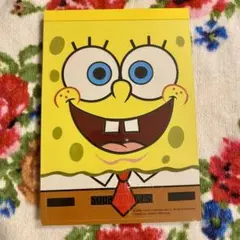 スポンジボブ　メモ帳