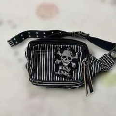 ✨美品✨MAD PUNKS マッドパンクス ハンドバッグ スカルデザイン 