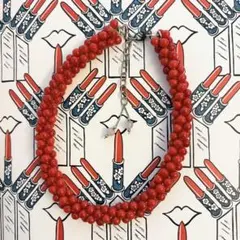 50s 60s ヴィンテージ ビーズ ネックレス アンティーク アメリカ 古着