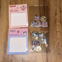 SWIMMER スヌーピー　フレークステッカー　おすそわけ