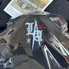 LA spider cap 山田蓮　森下直哉　着用　キャップ　CAP 黒のサムネイル