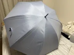 サンバリア100 完全遮光日傘 USED美品 フロストブルー カーボン LL