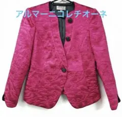 ピンク テーラードジャケット