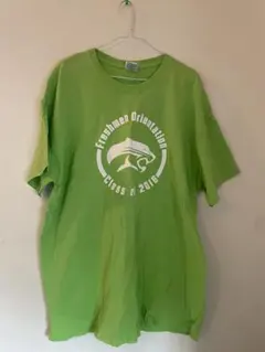 GILDAN ギルダン 半袖 Tシャツ 黄緑 ライム XL 古着