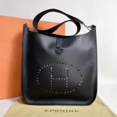 ⭐️未使用級⭐️EPONINE　エポニーヌ　ハンドバッグ　カデナ ブラック 2025年最新】エポニーヌ バッグの人気アイテム - メルカリ