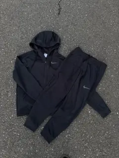 NIKE テックフリース セットアップ ブラック パーカー ジョガーパンツ 上下