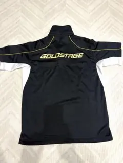 asics GOLDSTAGE 半袖 Vジャン ブラックのサムネイル