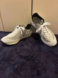 PATRICK マラソン グレー 26.5 オニツカタイガー adidasのサムネイル