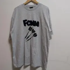 FCMM Tシャツ グレー ダーツプリント パイルロゴのサムネイル