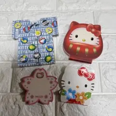 平成 レトロ ハローキティ メモ帳セット 4種類