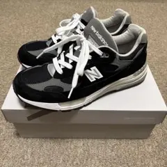 new balance 992 ブラック U992BK 26.5cm