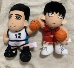 SLAM DUNK ぬいぐるみ 2体セット／流川・仙道 - メルカリ