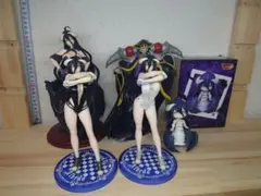 【GWセール】オーバーロード フィギュア4体セット（おまけ付）中古・展示品