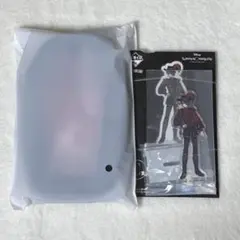 一番くじツイステ B賞ポーチ（ハーツラビュル）、C賞アクスタ（リドル）