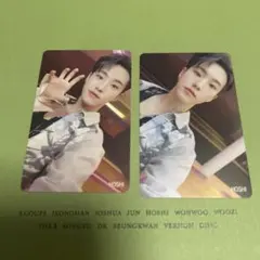 ホシ　トレカ　SEVENTEEN semicolon HMV特典