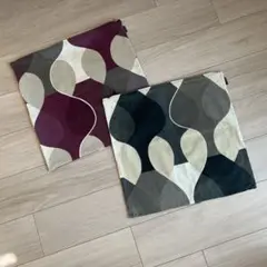 ルネ・デュー　boras cotton MALAGA クッションカバー　2枚組