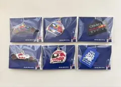 ト*イ様 レッドブルレーシングキーホルダーセット6個（コンプリート）のサムネイル