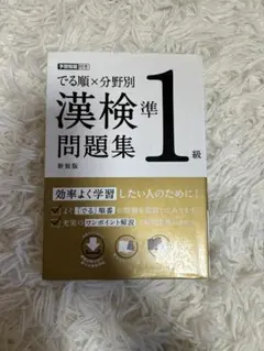 でる順×分野別 漢検問題集 準1級のサムネイル