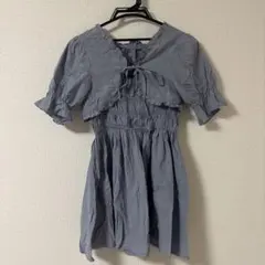 GRL 花柄刺繍フリルボレロ×フレアワンピースセットアップ tu707