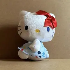 ハローキティ ぬいぐるみ 金魚模様ドレス