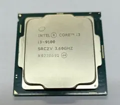 Intel Core i3-9100 CPU 本体