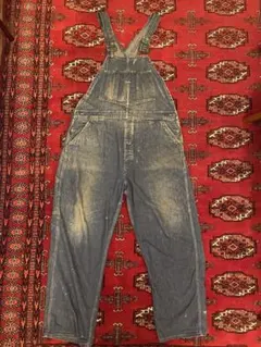 40s〜50s ヴィンテージ デニムオーバーオール / REAL WORK