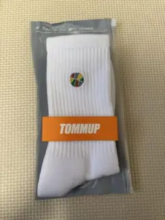 TOMMUP スポーツソックス 白　ballaholic