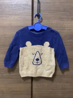 【GAP】クマデザイン ニットセーター 長袖