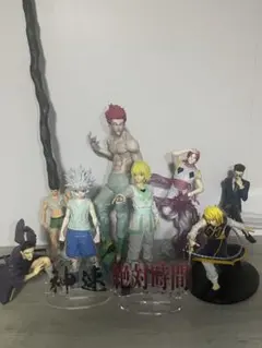 HUNTER×HUNTERフェイタン・シャルナークフィギュア＆ジャンプロゴ