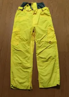 AIRWALKスノボパンツ男女兼用LLサイズイエロー