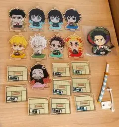 鬼滅の刃　ぷちざぶ　アクリルキーホルダー