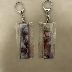 ヒロアカメタリックキーホルダー　荼毘　トガヒミコ