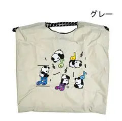 【新品未使用】D.KELLY ディーケリー パンダ 刺しゅうバッグエコバッグ　②