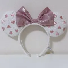 ミニー スパンコール リボンカチューシャ Disney