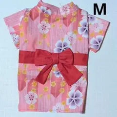 犬服ハンドメイドゆかた M