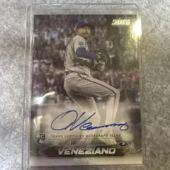 Anthony Veneziano 直筆サイン　topps Stadium