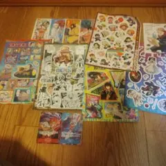 同梱無料　ジャンプ　プログラム シール、カードなど　ワンピース