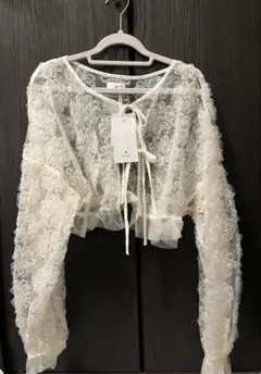 merry jenny flowerチュールブラウス ボレロ