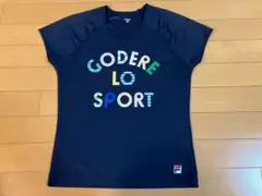 FILA Tシャツ ネイビー S