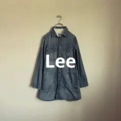 〈 Lee 〉ROSSO Denim middle length shirt