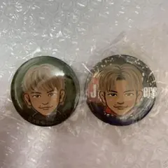 EXILE 三代目JSB NAOTO 缶バッジ 2種 セット カレンダー ガチャ