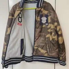 トミーヒルフィガー カモフラージュジャケット　リバーシブル