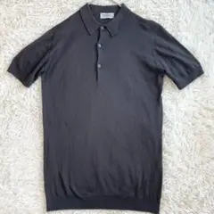 【美品✨24ss】ジョンスメドレー ニットポロ シーアイランドコットン 30G