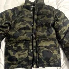 A BATHING APE 1ST CAMO CAMO柄ダウンジャケットエイプのサムネイル