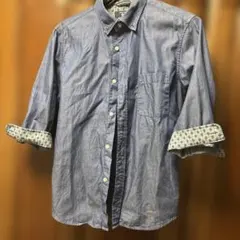 美品コムサイズム七分袖ブラウス