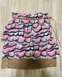 【TSUMORI CHISATO/ツモリチサト】美品　スカート　ピンク　シルクのサムネイル