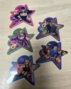 マツキヨココカラ ジョジョクリアカード 5種