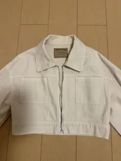 LAGUAGEM ショートデニムジャケット　ベージュ